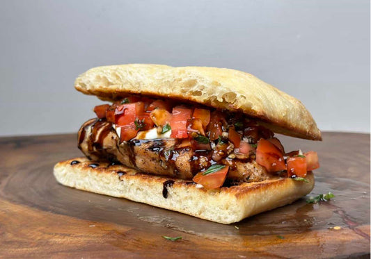 Grilled Bruschetta Sandwich