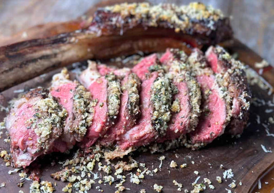 Parmesan Herb Crusted Steak