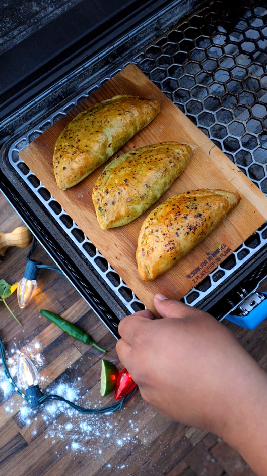 Christmas Cilantro Empanadas