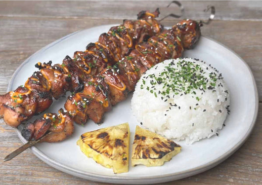 Grilled Huli Huli Chicken Skewers