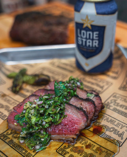 Tri-Tip with Shishito Chimichurri